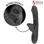 IBIZA - VIBRATOR AND CLITORIS STIMULATOR WITH BITING AND ROTATION EFFECT - imagine 4
