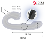 IBIZA - ROSE VIBRATOR FLICKING EFFECT AND CLIT STIMULATOR - imagine 5
