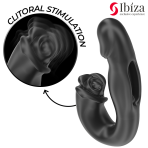 IBIZA - ROSE VIBRATOR FLICKING EFFECT AND CLIT STIMULATOR - imagine 4