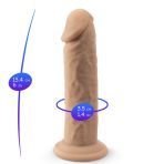 SILEXD - REALISTIC PENIS MODEL 2 THERMOREACTIVE SILICONE 15.4 CM - imagine 4