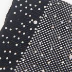 SUBBLIME - 957469SHINE TRANSPARENT GLOVES BLACK S/M - imagine 5