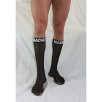 MACHO - THIN SOCKS ONE SIZE BLACK - imagine 4