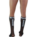 MACHO - THIN SOCKS ONE SIZE BLACK - imagine 2