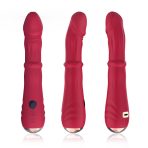 ARMONY - THERMO-ADJUSTABLE POINT A STIMULATOR VIBRATOR DILDO RED - imagine 4