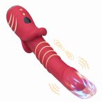 ARMONY - POINT A STIMULATING VIBRATOR DILDO RED - imagine 2