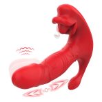 ARMONY - ANAL VIBRATOR PANTY C AND G-SPOT STIMULATOR REMOTE CONTROL RED - imagine 5