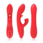 ARMONY - G-SPOT AND CLITORIS STIMULATOR VIBRATOR WITH OSCILLATING TONGUE RED - imagine 4