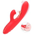 ARMONY - G-SPOT AND CLITORIS STIMULATOR VIBRATOR WITH OSCILLATING TONGUE RED - imagine 5