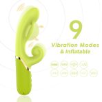 ARMONY - INFLABE POINT A TO STIMULATOR VIBRATOR GREEN - imagine 3