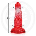 EPIC - DILDO AGNIS CRIMSON FIRE - imagine 3