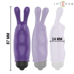 INTENSE - MYSTIC PURPLE VIBRATING BULLET 8.7 X 2.4 CM - imagine 3