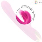 INTENSE - BRITNEY MULTIFUNCTION RABBIT VIBRATOR 23 CM PINK - imagine 5