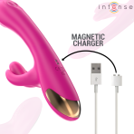 INTENSE - BRITNEY MULTIFUNCTION RABBIT VIBRATOR 23 CM PINK - imagine 4