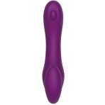 XOCOON - 2 IN 1 STRAPLESS STRAP-ON VIBRATOR WITH REMOTE CONTROL PURPLE - imagine 3