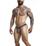MOB - DNGEON SNAP JOCKSTRAP GRAY ONE SIZE - imagine 2