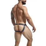 MOB - DNGEON SNAP JOCKSTRAP GRAY ONE SIZE - imagine 4