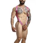 MOB - DNGEON CROSS BACK HARNESS PINK ONE SIZE - imagine 3