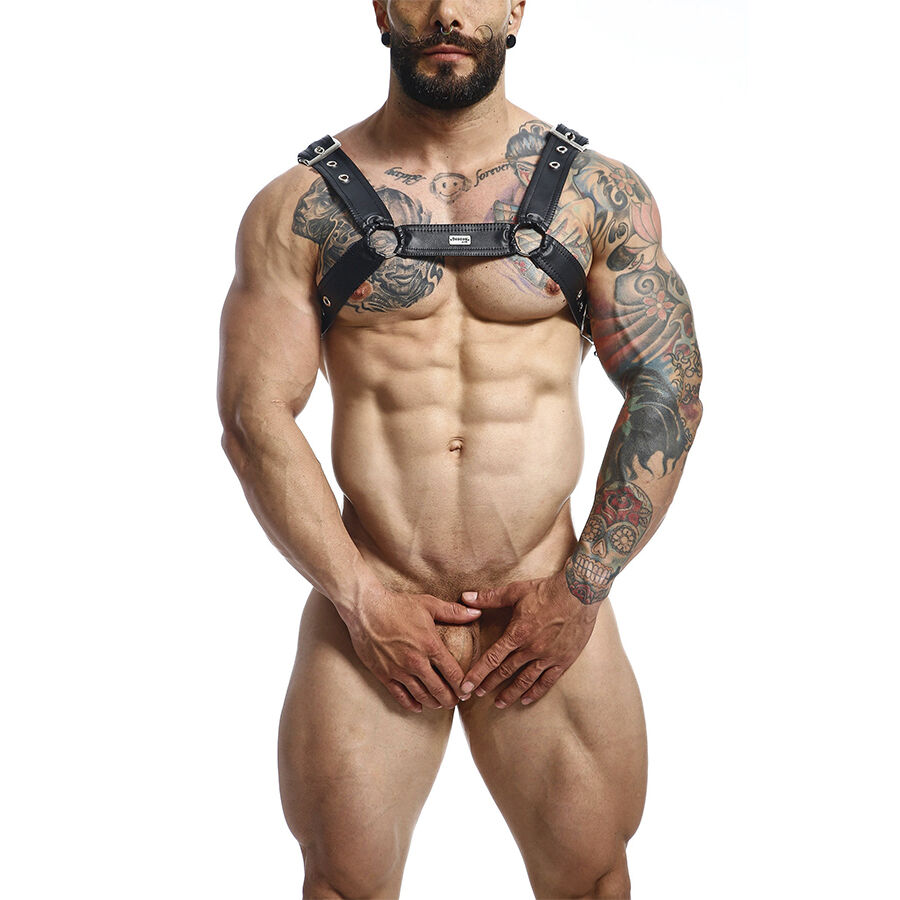 img_206631_354f495380ba0a75c344a4519d64e1d6_1.jpg MOB - DNGEON BLACK CHAIN HARNESS ONE SIZE - imagine 1