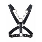 MOB - DNGEON CROSSED BLACK CHAIN HARNESS ONE SIZE - imagine 5