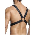 MOB - DNGEON CROSSED BLACK CHAIN HARNESS ONE SIZE - imagine 4