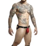 MOB - DNGEON RED JOCKSTRAP WITH CHAINS ONE SIZE - imagine 3