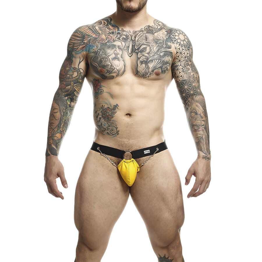 MOB - DNGEON YELLOW JOCKSTRAP WITH CHAINS ONE SIZE