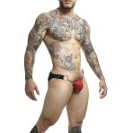 MOB - DNGEON SNAP JOCKSTRAP RED ONE SIZE - imagine 3