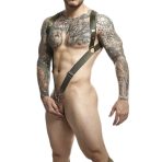 MOB - DNGEON GREEN STRAIGHT BACK HARNESS ONE SIZE - imagine 2