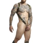 MOB - DNGEON GREEN STRAIGHT BACK HARNESS ONE SIZE - imagine 3