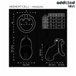 ADDICTED TOYS LOCKED - MINDNIGHT CELL PENIS CAGE SIZE L - imagine 5