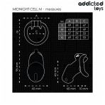 ADDICTED TOYS LOCKED - MINDNIGHT CELL PENIS CAGE 4.2 CM SIZE M - imagine 5