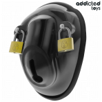 ADDICTED TOYS LOCKED - KEYLESS RESTRAINT PENIS CAGE 11.5 CM - imagine 2