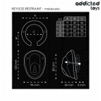 ADDICTED TOYS LOCKED - KEYLESS RESTRAINT PENIS CAGE 11.5 CM - imagine 5