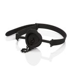 CALEXOTICS - SCANDAL GAG WITH BLACK SILICONE PLUG - imagine 2