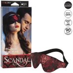 CALEXOTICS - SCANDAL OPAQUE EYE MASK WITH RED DETAILS - imagine 4