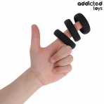 ADDICTED TOYS - SET OF FLAT SILICONE RINGS - imagine 2