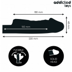 ADDICTED TOYS - TRANSPARENT PENIS EXTENSON 27 CM - imagine 4