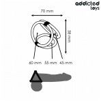 ADDICTED TOYS - TRIPLE PENIS RING - imagine 4