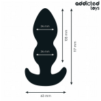 ADDICTED TOYS - ANAL PLUG SILICONE SIZE L 11.7 CM - imagine 4