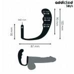 ADDICTED TOYS - ANAL PLUG WITH RING SILICONE MODEL 4 - imagine 4