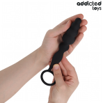 ADDICTED TOYS - ANAL PLUG WITH RING SILICONE MODEL 5 - imagine 3