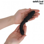 ADDICTED TOYS - DOUBLE ANAL MASSAGER SILICONE 16.5 CM - imagine 2