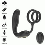 IBIZA - WIGGLE REMOTE CONTROLLED ROTATING ANAL PLUG WITH PERINEAL VIBRATION AND PENIS ENHANCING RINGS - imagine 2