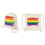 PRIDE - COTTON LGBT FLAG BACKPACK - imagine 3