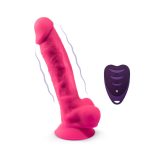 SILEXD - REALISTIC PENIS MODEL 18 PINK VIBRATION + REMOTE CONTROL LRS - imagine 4