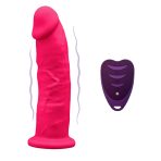 SILEXD - REALISTIC PENIS MODEL 2 PINK + REMOTE CONTROL LRS 17 CM