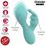 ONINDER CUTE - LOVE BUNNY G-SPOT CLITORAL VIBRATOR - FREE WORLDWIDE APP - imagine 5
