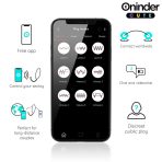 ONINDER CUTE - LOVE PLEASURE VIBRO-ROTATING SILICONE GEM EGG - FREE WORLDWIDE APP - imagine 5