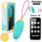 ONINDER CUTE - LOVE PLEASURE VIBRO-ROTATING SILICONE GEM EGG - FREE WORLDWIDE APP - imagine 2