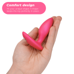 WE-VIBE - DITTO+ PLUG ANAL VIBRADOR ROSA - imagine 3
